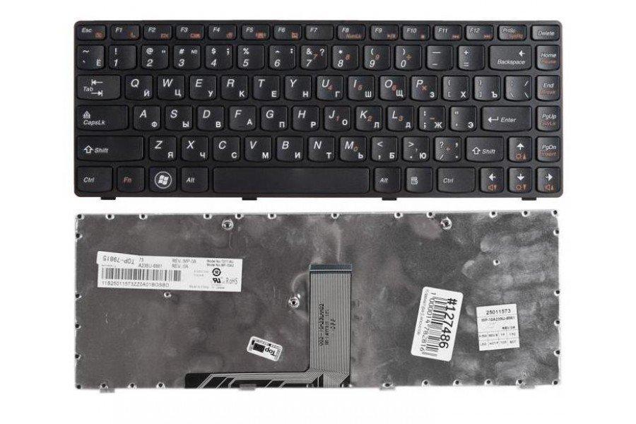 Клавіатура для ноутбука LENOVO (B470, G470, G475, V470 ) rus, black