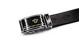 Шкіряний брендовий ремінь VERSACE автомат, фото 3