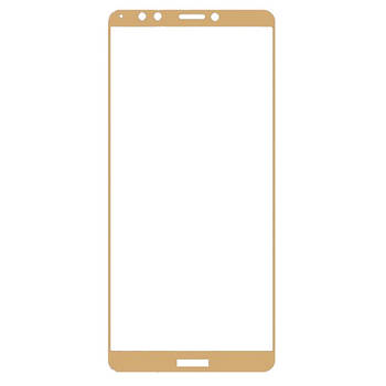 Захисне скло 3D Side Glue для Huawei Y7 2018 / Y7 Prime 2018 / Y7 2018 Pro (тех. пак) Gold