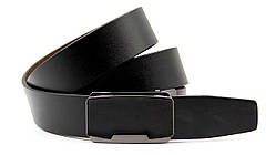 Шкіряний універсальний ремінь з пряжкою самоскид