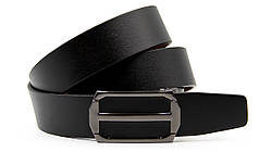 Шкіряний ремінь універсальний затискач з пряжкою