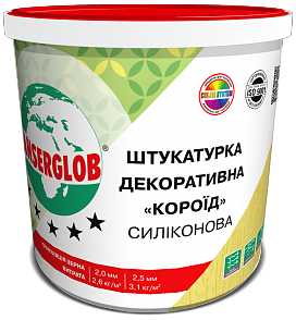 Декоративна штукатурка силіконова "Короїд"