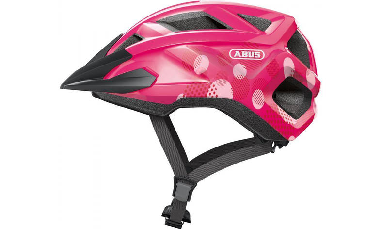 Шолом дитячий ABUS MOUNTZ Fuchsia Pink M, фото 1