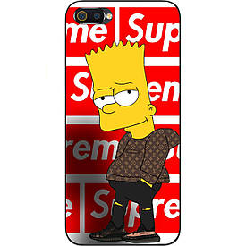 Чохол з картинкою силіконовий для Realme C2 Барт Сімпсон