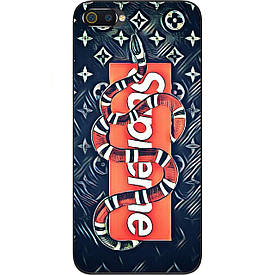Чохол з картинкою силіконовий для Realme C2 Змія Supreme