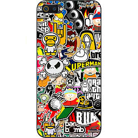 Чохол з картинкою силіконовий для Realme C2 Креатив