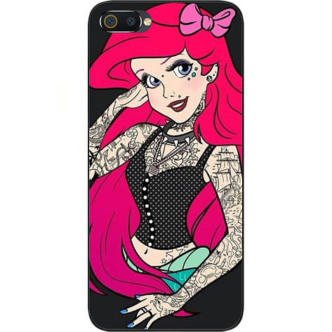 Силіконовий чохол для Realme C2 з картинкою Русалонька, фото 1