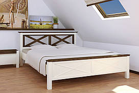 Ліжко дерев'яне двоспальне Нормандія 1,6 м