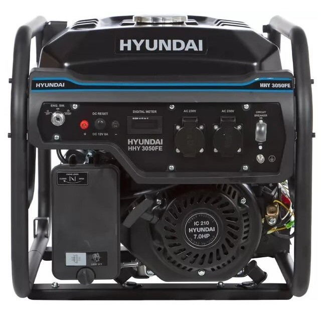 Бензиновий генератор Hyundai HHY 3050FE, фото 1