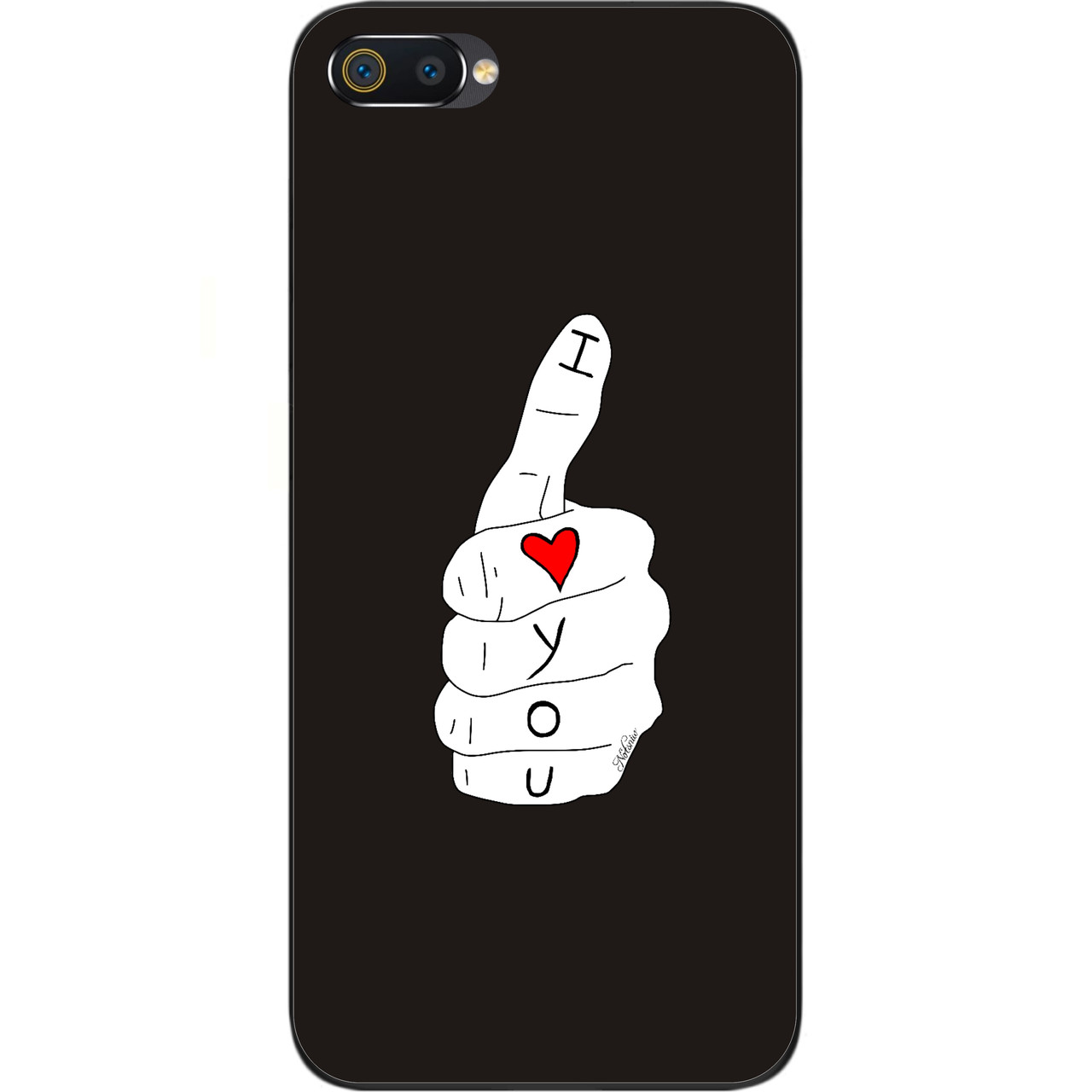 Оригінальний бампер для Realme C2 з картинкою Like