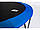 Батут з зовнішньої сіткою 366 см синій Hop-Sport 12ft blue 4 ноги (опори), фото 4