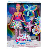 Лялька Barbie Dreamtopia Фея Летючі Крила FRB08, фото 7