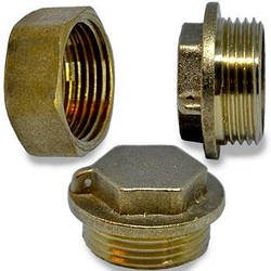 Заглушки латунні