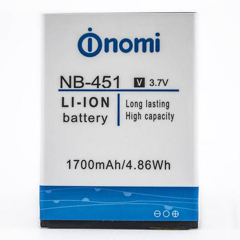 АКБ для Nomi NB-451/i451, фото 2