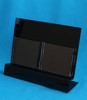 Стійка для реклами А5 формату чорна