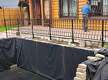 Кованые перила для террасы 5