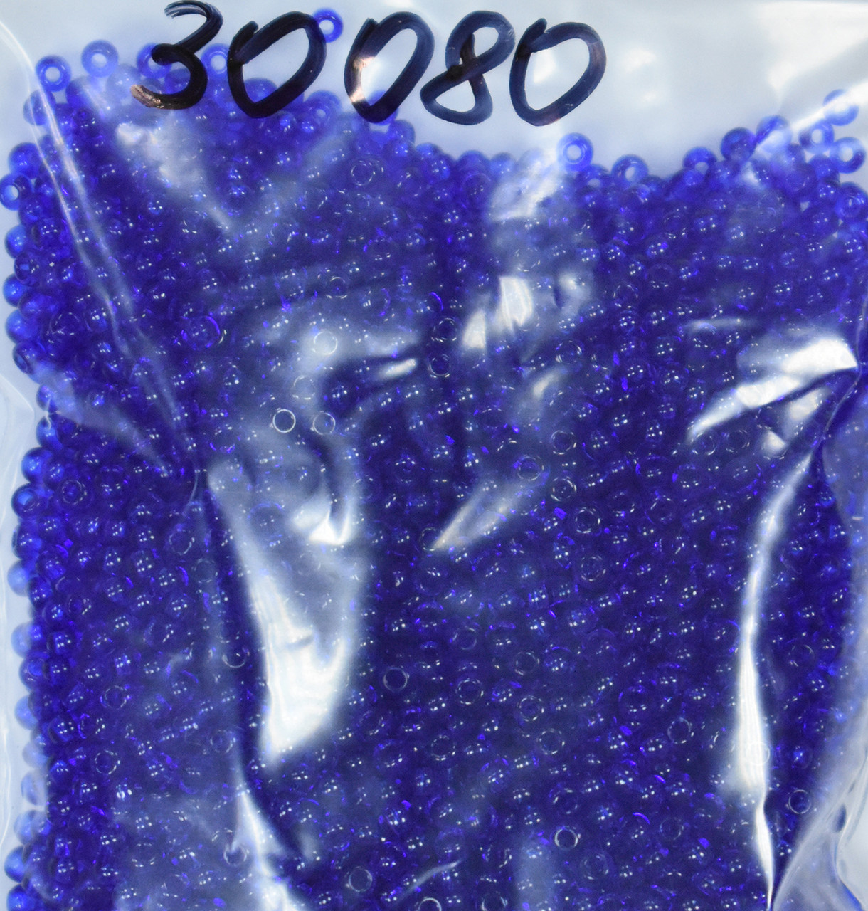 Бісер Preciosa 10/0 колір 30080 синій 10г, фото 1