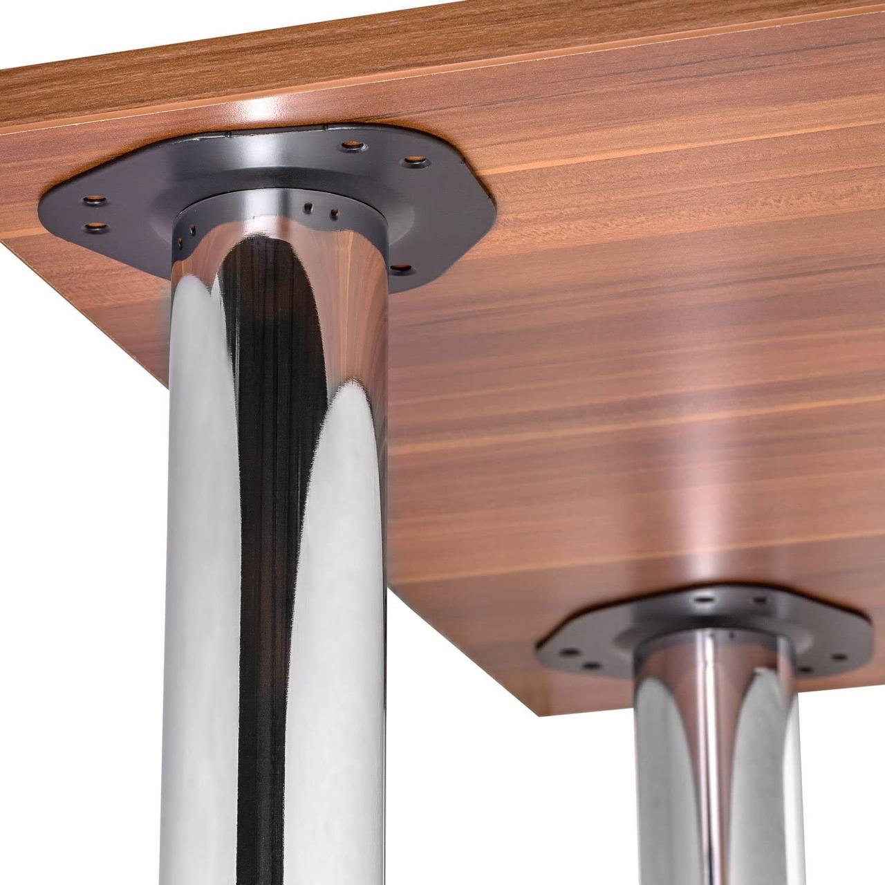 Опора Fenix 60 710 для кухонного стола,опора, меблева регульована 60/710 хром