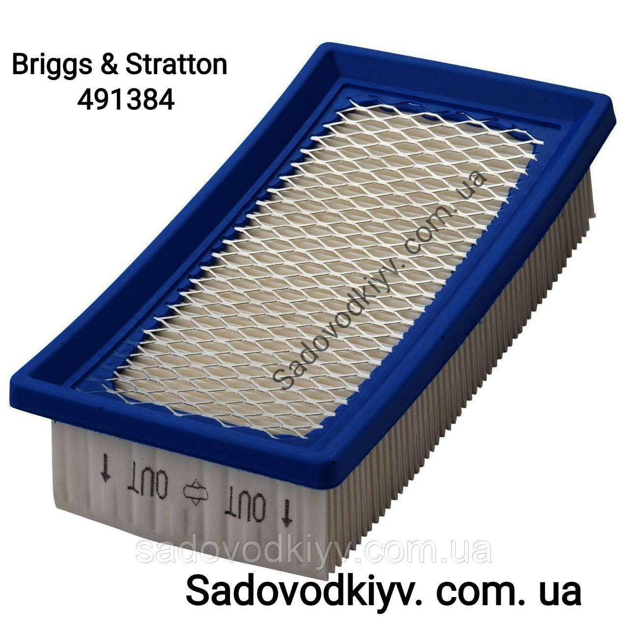 Повітряний фільтр для двигуна Briggs & Stratton (B&S) 491384