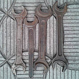 Ключ рожково-накидний з тріскачкою на шарнірі 14 мм, фото 6