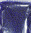 Бісер чеський Preciosa 37100 №10/0 синій 10г, фото 3
