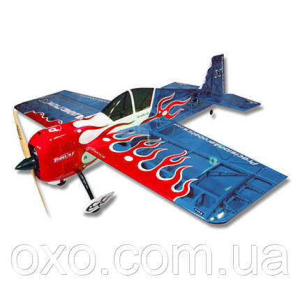 Літак р/к Precision Aerobatics Addiction X 1270 мм KIT (синій), фото 2