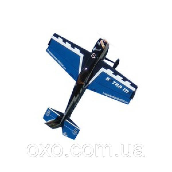 Літак р/к Precision Aerobatics Extra MX 1472 мм KIT (синій)