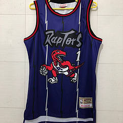 Фіолетова майка Tracy McGrady №1 (Макгрэди) команда Toronto Raptors NBA