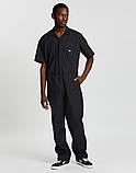 Комбінезон Dickies Short Sleeve Coveralls Black, фото 2