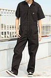 Комбінезон Dickies Short Sleeve Coveralls Black, фото 8