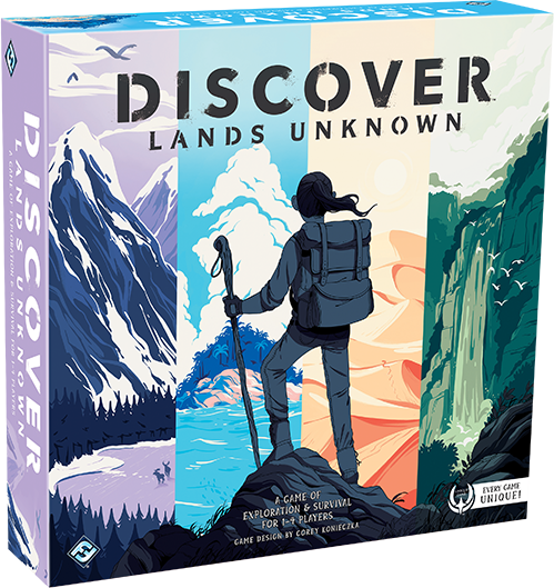 Настільна гра Discover: Lands Unknown (версія англійською)
