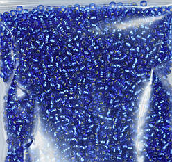 Бісер Preciosa 10/0 колір 37050 синій 5г