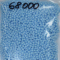 Бісер Preciosa 10/0 колір 68000 блакитний 5г
