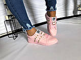 Кросівки, кеди жіночі пудрового кольору 38 р (маломірять на розмір), фото 2