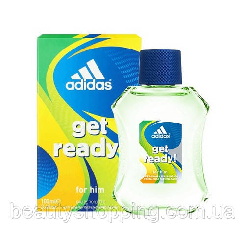 Туалетная вода для мужчин Adidas Get Ready 100ml - фото 1 - id-p155597277