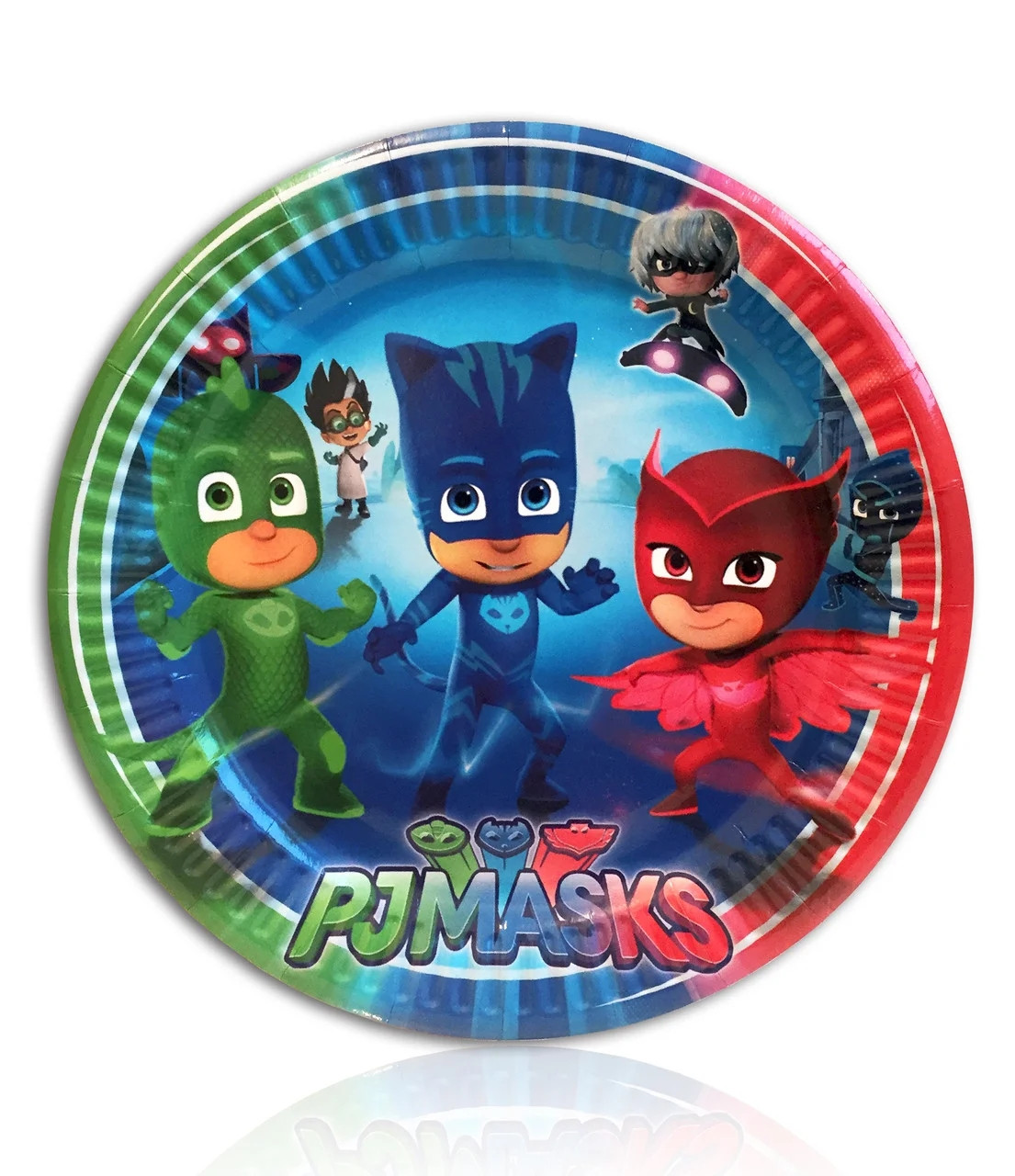 Тарілки одноразові для дитячого дня народження " Герої в масках", фото 1