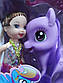 Маленька Поні бузкова з лялечкою, фото 2