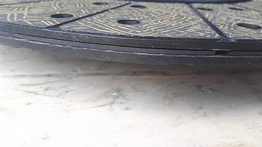 184-1601130 Диск зчеплення ведений 184 в сб. (Тканинна накладка) (430мм) (50,8 мм) (1841601130), фото 2