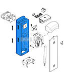 Корпус шлагбауми CAME 119RIG408 стійка Gard4 для G4040Z і G4040iZ, фото 6
