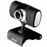 Web камера Hi-Rali HI-CA009 Black, 0.3 Mpx, 640x480, USB 2.0, вбудований мікрофон (HI-CA009) USB+jack 3.5