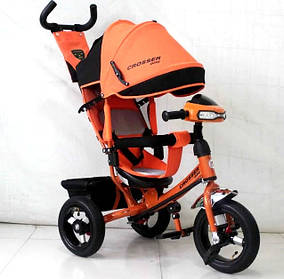 Триколісний велосипед Crosser One T1 AIR помаранчевий