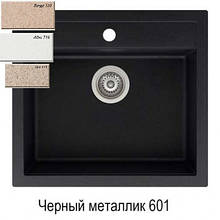 Кухонна мийка AquaSanita Quardo SQQ 100W (565 мм х 510 мм) (в різних кольорах)