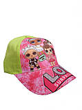Кепка бейсболка дитяча рр 52-55 для дівчинки, фото 3