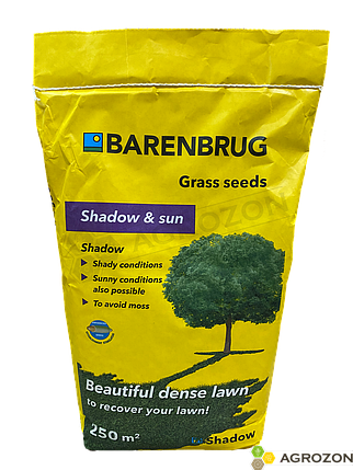 Газонна трава Тінь і Сонце Shadow Sun Barenbrug - 5 кг, фото 3
