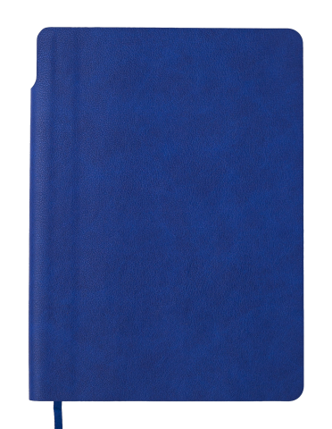 Блокнот діловий BM.295211-02 FRESH А5, 96 арк, лінія, обкладинка штучна шкіра,синій (50)
