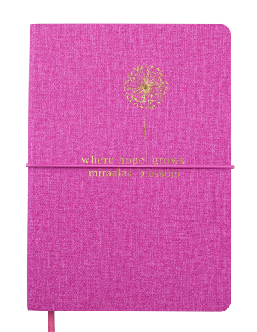Блокнот діловий BM.295315-29 NICE А5, 96 арк, крапка, обкладинка штучна шкіра,малиновий (50)