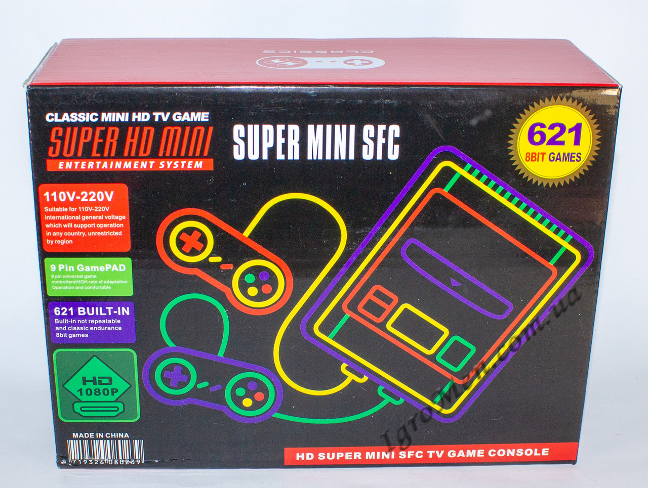 Приставка Денди SFC 621 (HDMI, 621 игр)