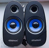 ЮСБ колонки для комп'ютера, ноутбука (Q8, чорний)