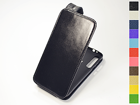 Відкидний чохол з натуральної шкіри для Motorola One Macro