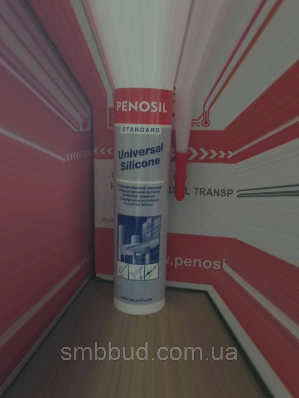Герметик силиконовый Penosil Standart универсальный прозрачный 280 мл - фото 3 - id-p1173622070